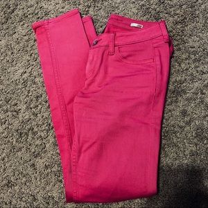 Arizona Super Skinny Sz 5 pink jeans